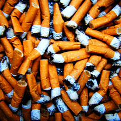 Pile of Cigarettes